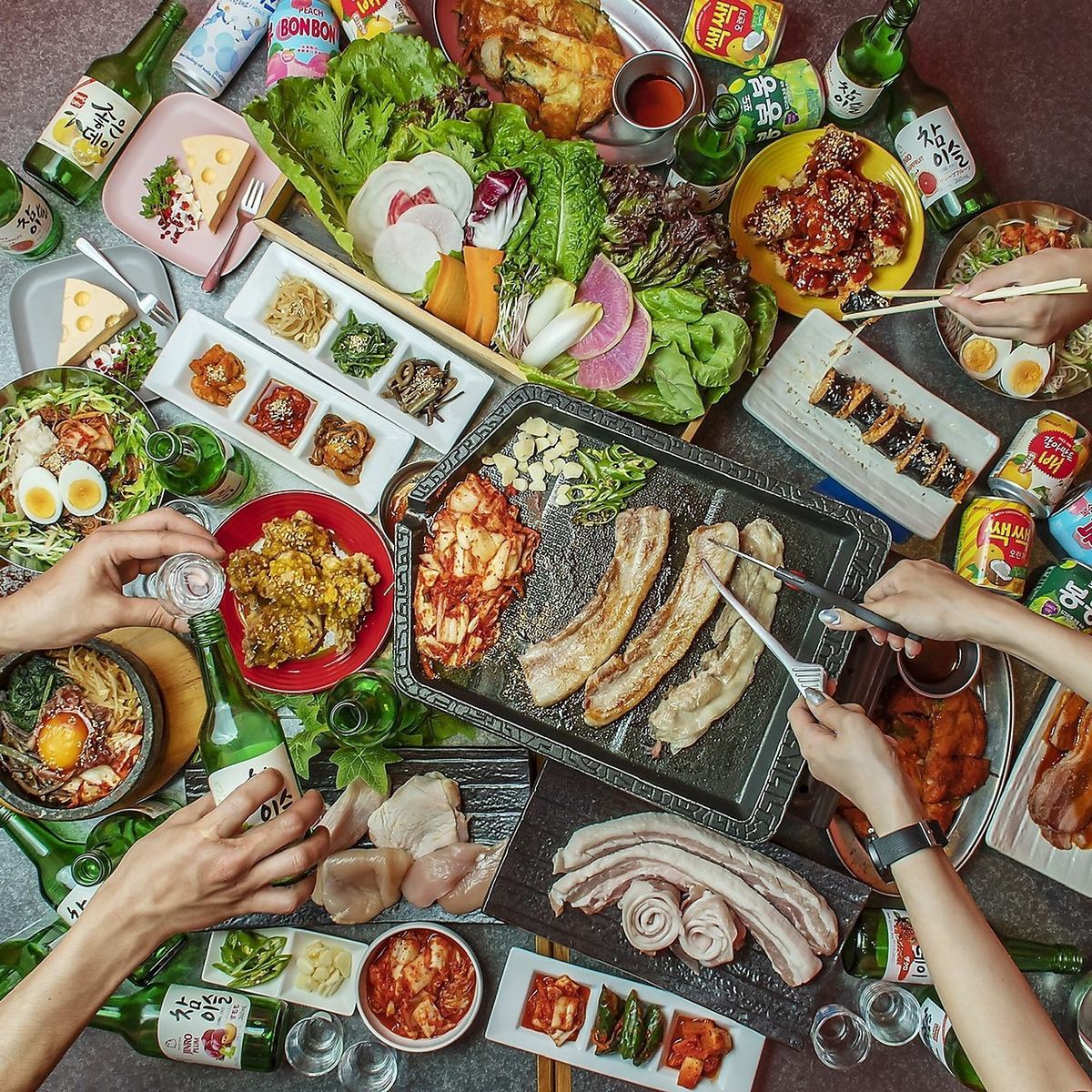 享受最受歡迎的韓國美食！