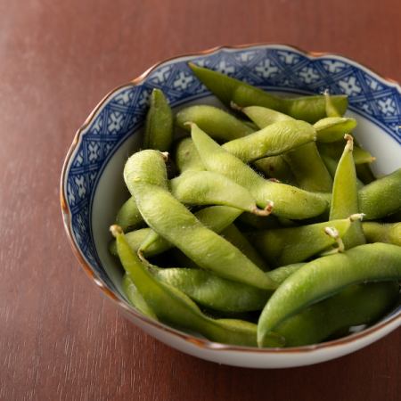 たこわさび/枝豆(熱々！茹でたて) 各