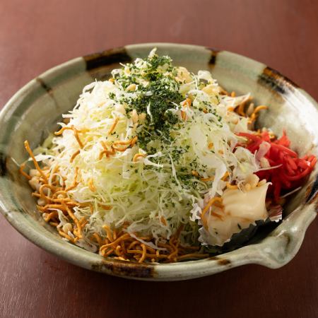もんじゃ風サラダ