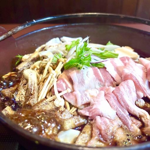 【お料理のみ】郡山ブラック鍋コース9品 3200円(税込)