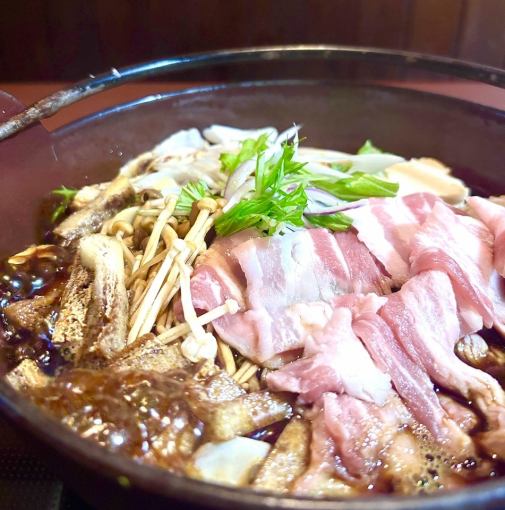 【仅限食物】郡山黑火锅套餐（9道菜）3200日元（含税）