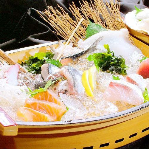 舟盛り（3～4人前）/舟盛り(4～5人前)