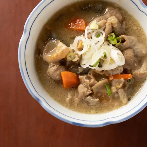 Homemade offal stew