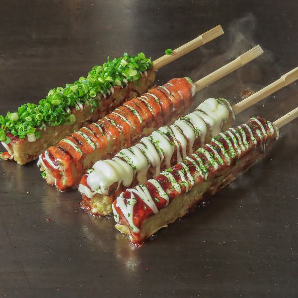 【今生焼の新名物！】少量で食べやすく女性におすすめ！おつまみにも◎『焼きおこ串』
