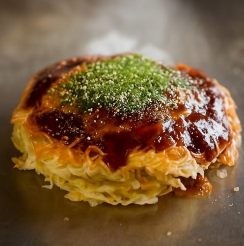 広島流お好み焼　肉玉焼き