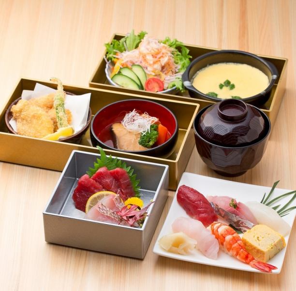 Daily sashimi sushi set