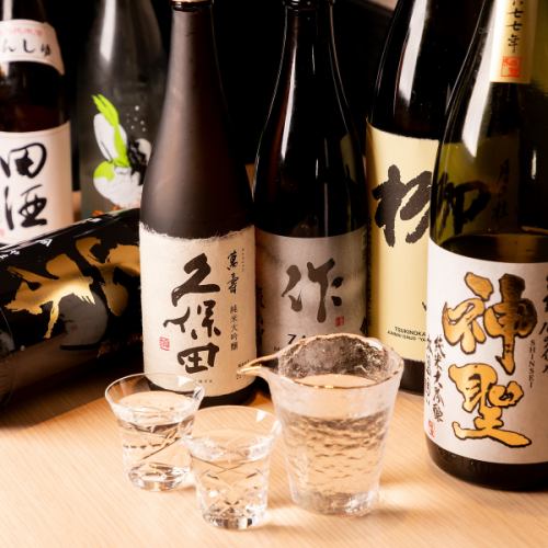 銘酒、地酒と共に合うお酒