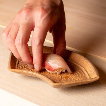 おすすめ握り5品　3000円コース