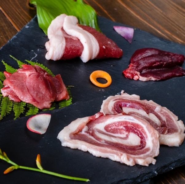 ジビエ盛り合わせ ~山の恵みを楽しむ贅沢一皿~