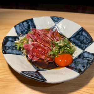 Omi Beef Tongue Yukhoe / Omi Beef Tongue Yukhoe