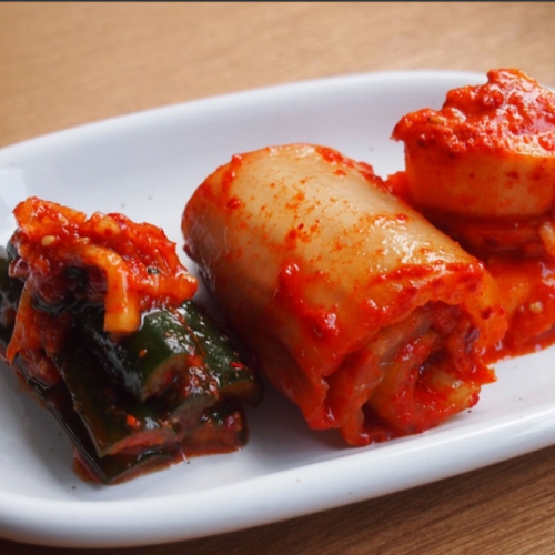 三種新鮮泡菜拼盤 / 三種精選泡菜拼盤