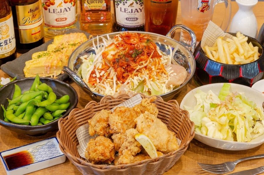 20種類以上の超★豊富な種類のからあげ！