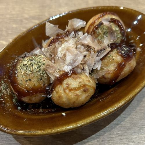 揚げたこ焼き