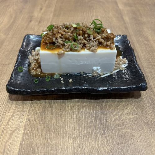 肉そぼろ冷奴