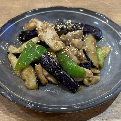 【名物】ナスみそ炒め
