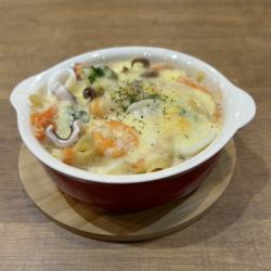 シーフードグラタン