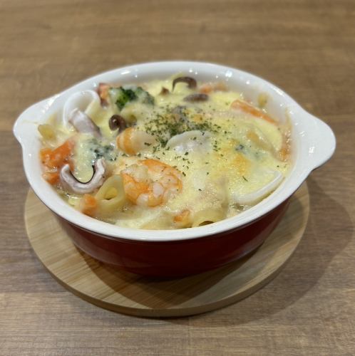 シーフードグラタン