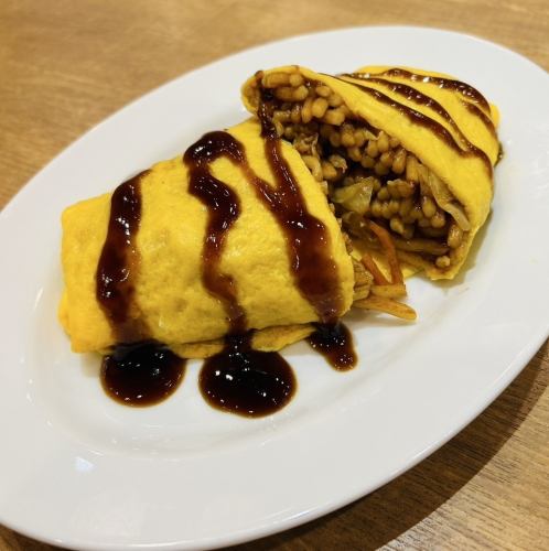 【名物】オム焼きそば