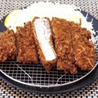 [Perfect for using points!] Special loin cutlet set meal