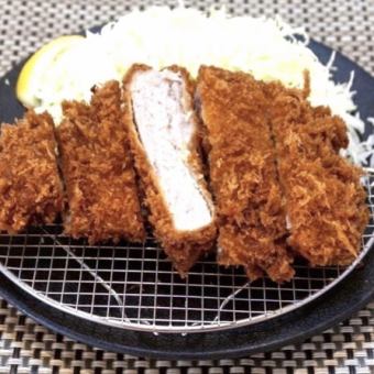 【ポイント利用に最適！】　特上ロースかつ定食