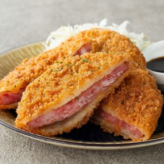 懐かしハムカツ