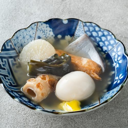 おでん6種盛り合わせ