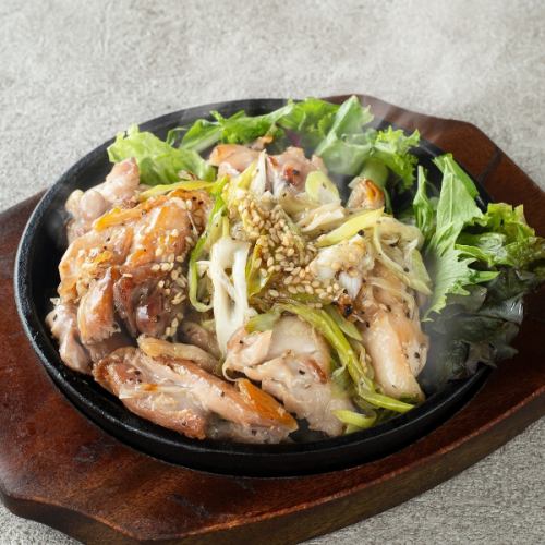 若鶏のネギ塩ダレ炒め