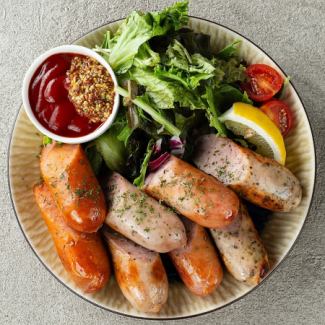 ソーセージ盛り合わせ