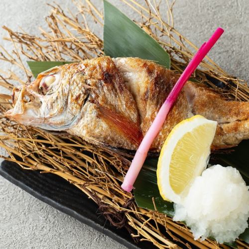 のどぐろの塩焼き