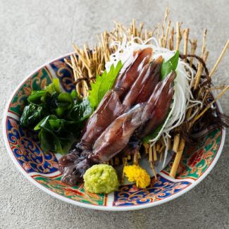 ホタルイカ刺し