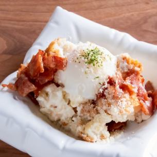 Sanjiのポテトサラダ～温玉のせ～