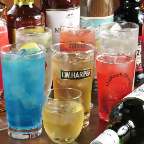 多彩なお酒揃えています！