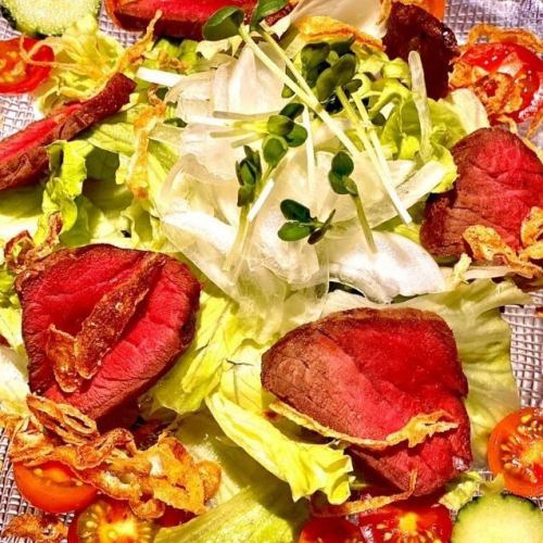 ローストビーフのサラダ