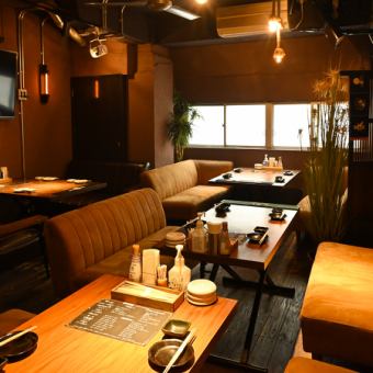 フロア貸切プラン☆15名以上21時迄5500円以上のコース☆21時以降3500円2次会プランより対応◎