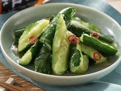 Salted cucumber