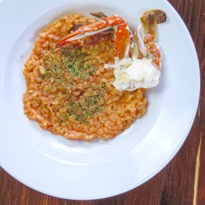 건너 게의 토마토 크림 리조또