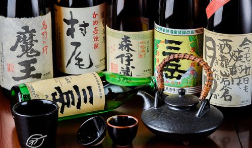 料理に合うこだわりの焼酎