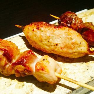 【焼き鳥コース】先付け、焼き鳥、親子丼小など<全9品>2時間5500円(税込)
