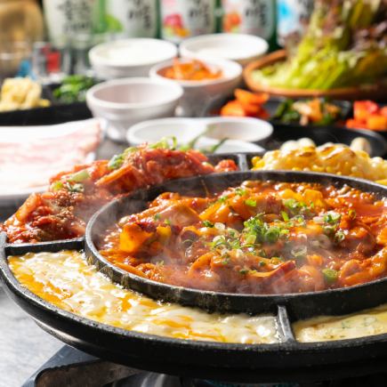 ◆치즈 탁갈비◆<2~3인분> 3960엔(부가세 포함)