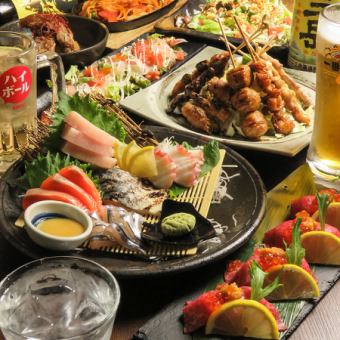 [Includes Wagyu beef uniku and salmon roe jewel sushi!] 140 items 2.5 hours [All-you-can-eat] [All-you-can-drink] 4,650 yen