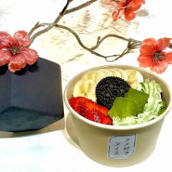 クラッキング抹茶アサイーボウル