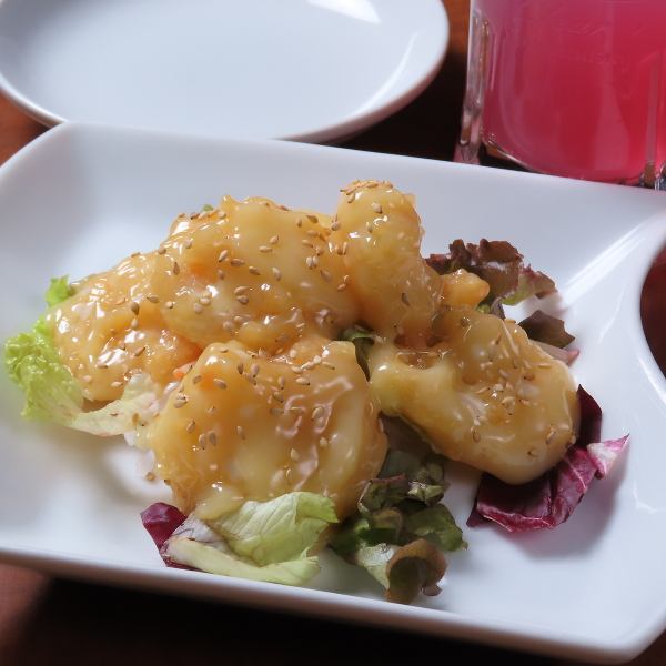 海老のカリカリマヨネーズ