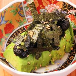 seaweed paste avocado