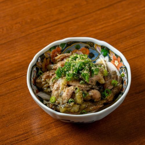 炭烤鸡胸肉佐柚子醋