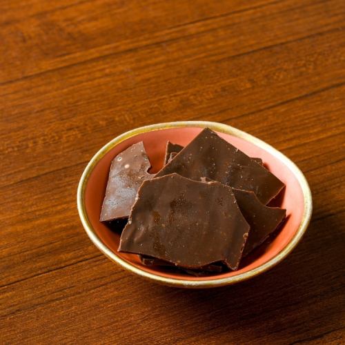 自制！咸味巧克力