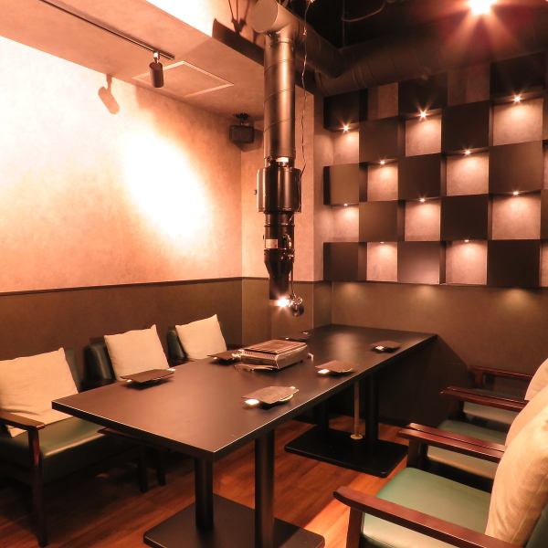 [Equipped with popular private rooms] The store is fully equipped with popular private rooms that can accommodate up to 6 people.Please use it for a wide range of scenes from everyday use to dates, celebrations and various banquets.
