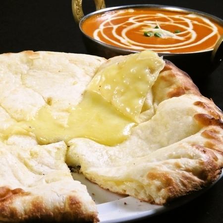 Honey Cheese Naan