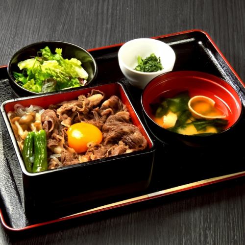 月見和牛重【和牛150g】