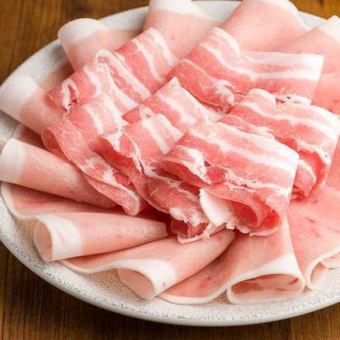 【1.5H食べ放題】旨み広がる国産ポーク＆＆20種野菜と珍しいきのこ｜3,520円