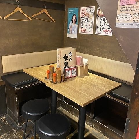 ５名テーブル席